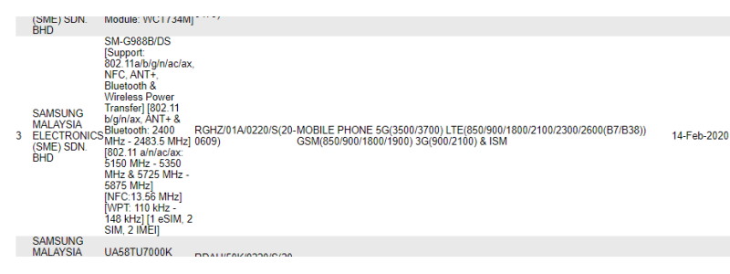 Samsung Galaxy S20 Ultra in Malaysia Only Supports Sub 6 5G Network - 94