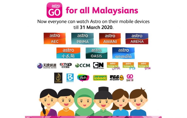 Astro Go Is Now Accessible To Non Astro Customers For Free During Movement Control Order Period Lowyat Net