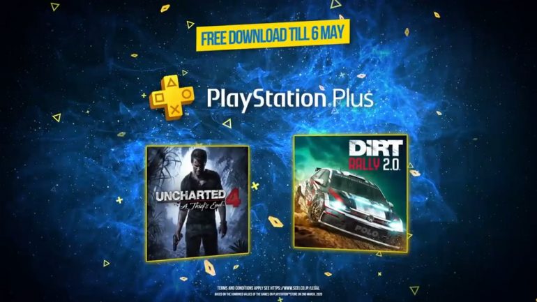 playstation 4 plus free games april 2020
