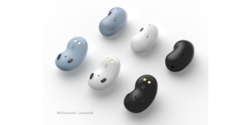 Samsung Galaxy Buds Bean render