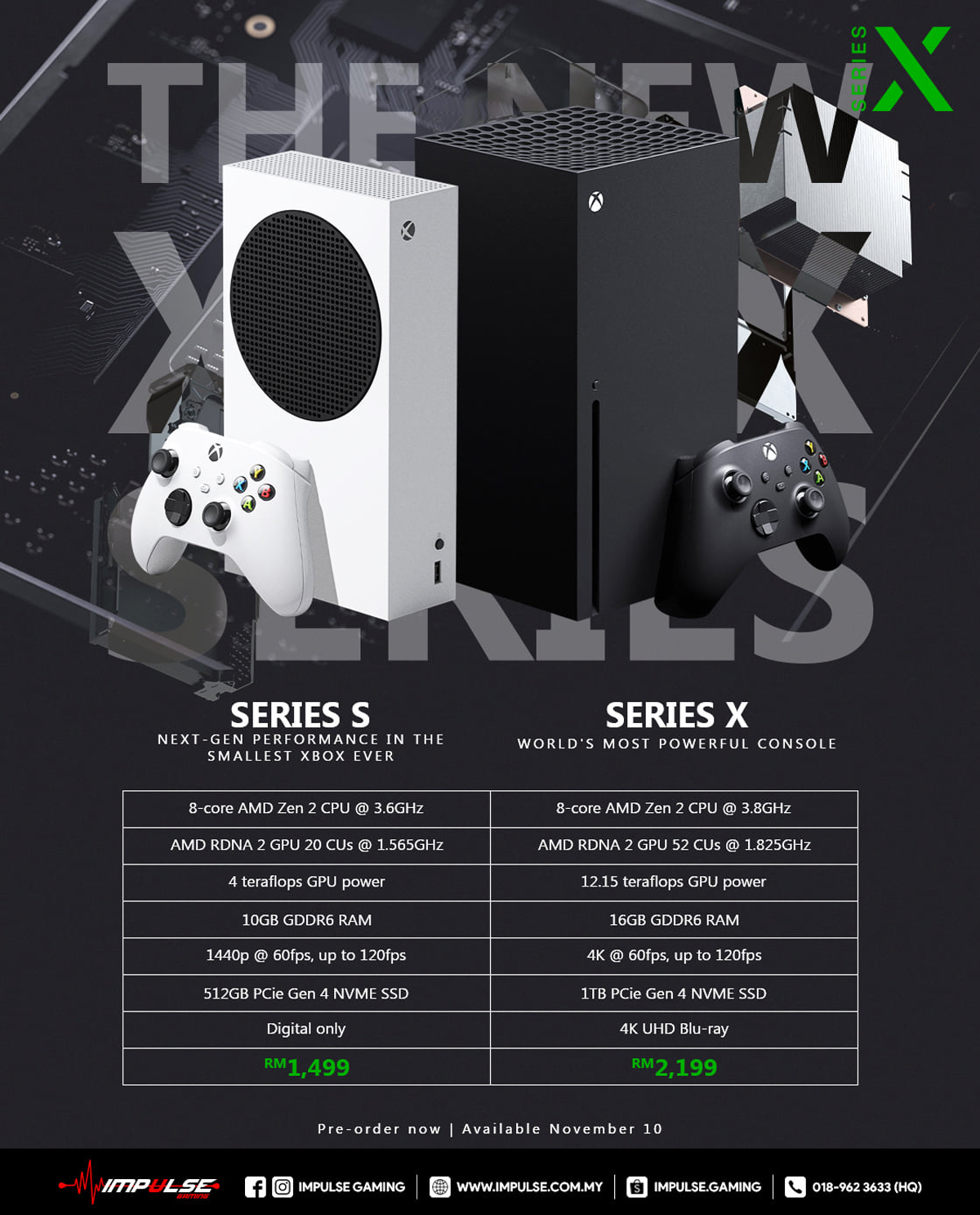 xbox series s pre order price