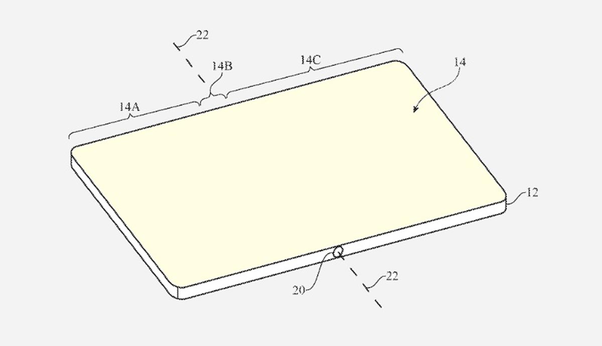 Apple Patent Foldable Phone Self-Healing Display