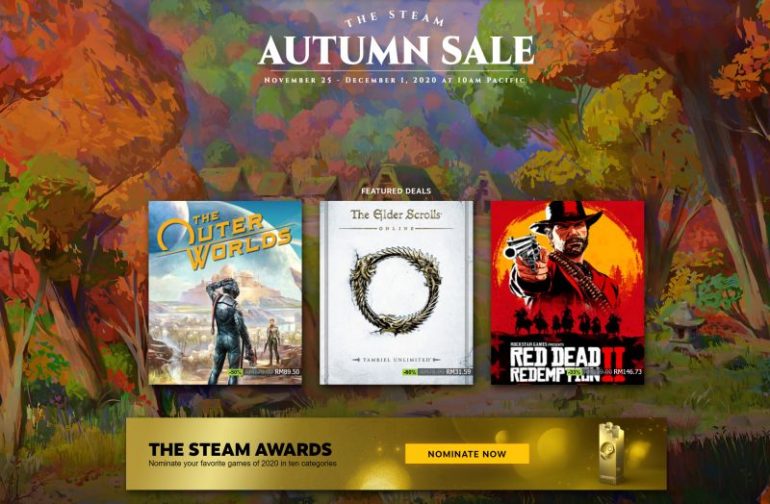 Steam Autumn Sale 2025 Date