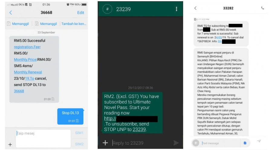 Malaysian Telcos Start Blocking SMS With URL Links Today - 75