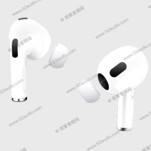 Apple AirPods 3 render