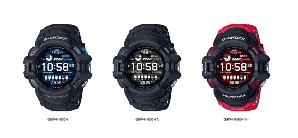 Casio Unveils G-Shock GSW-H1000 Smartwatch; Features Colour Display And ...