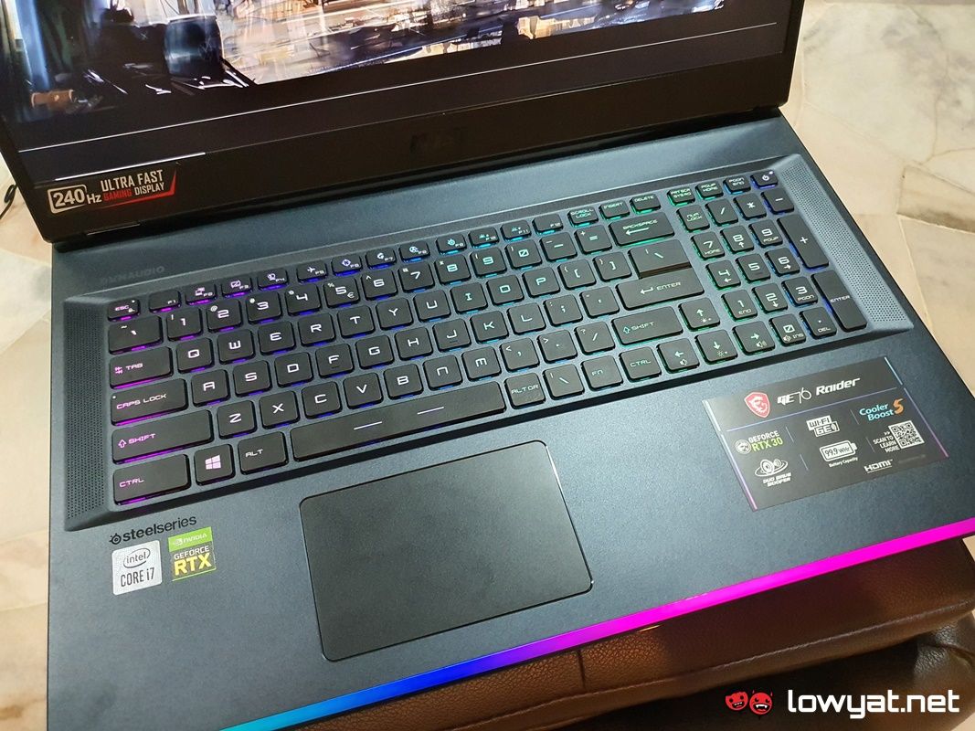 MSI GE76 Raider Gaming Laptop Review  A Plus Sized GE66 Raider - 79