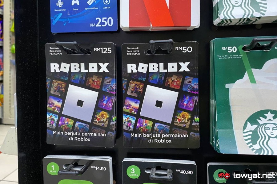 Roblox Gift Card Begins To Pop Up At 7 Eleven Malaysia Lowyat Net - roblox gift card leak