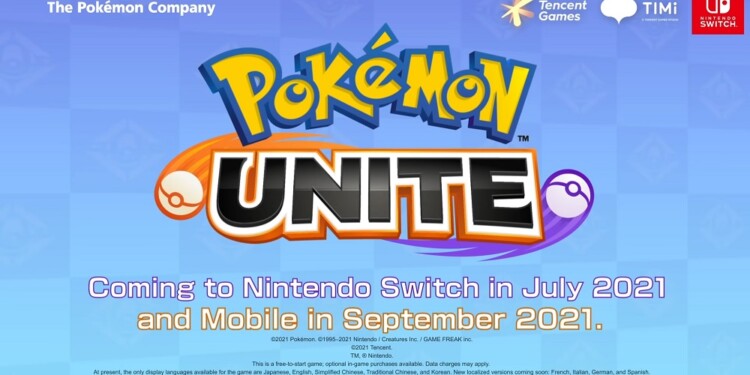 pokemon unite mobile release date