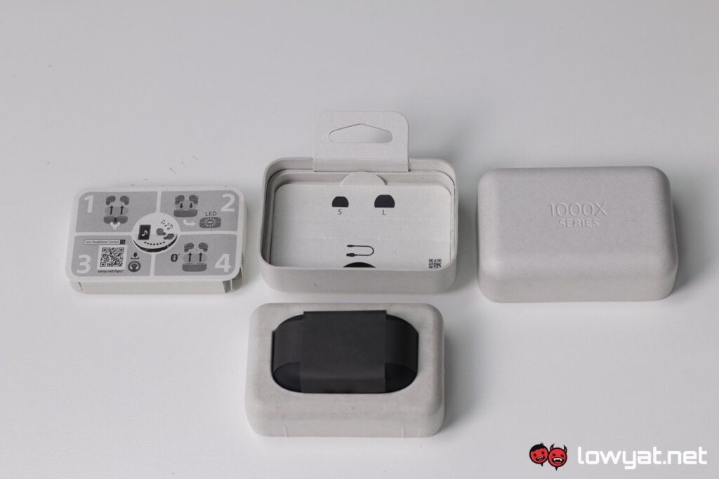 Sony WF 1000XM4 packaging 3