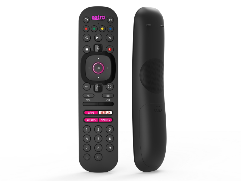 Astro Ultra Box Receives New Remote Control With Dedicated Netflix