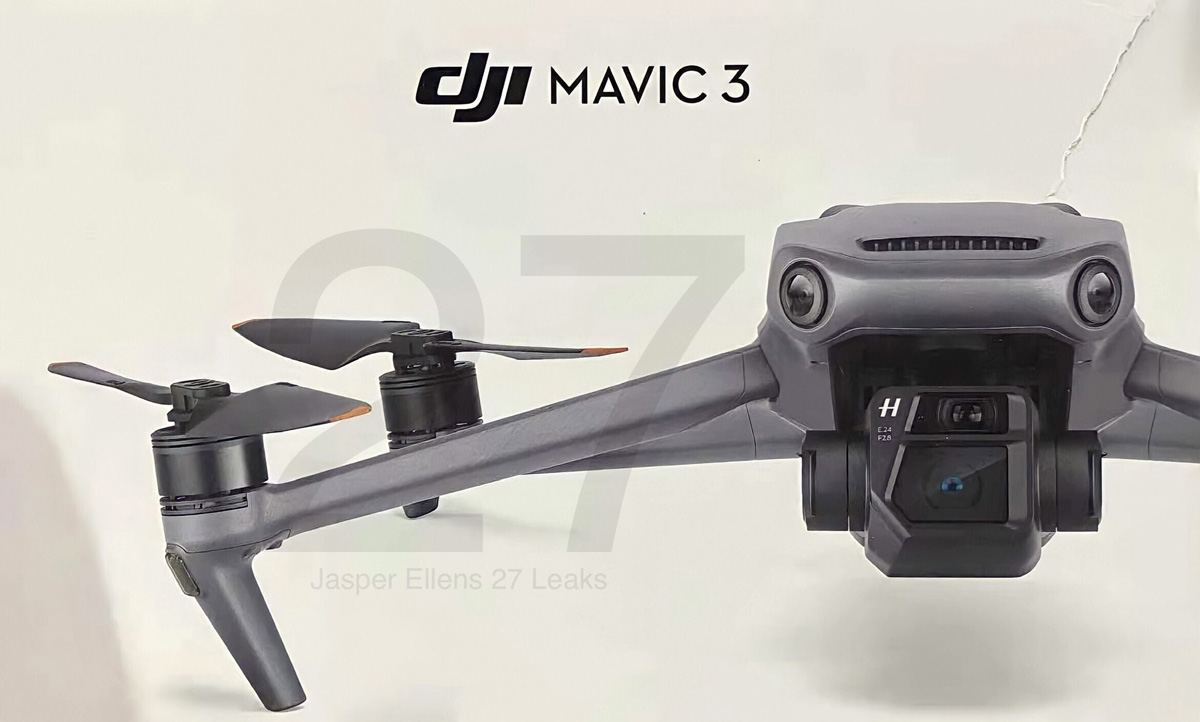 DJI Air 3 Drone Photos And Video Leaked. Inspired By Mavic 3