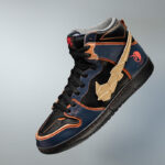 Nike SB Gundam Unicorn Dunk High Sneakers Collaboration