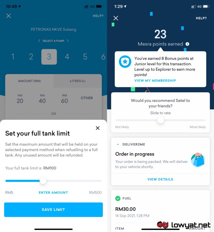 Setel And CaltexGO  A Comparison Between Two Fuel E Payment Apps - 53