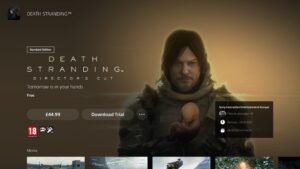 Death Stranding PSN trial UK