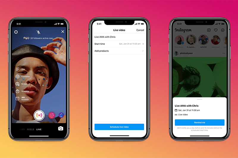 Instagram Now Lets You Schedule Live Streams 90 Days In Advance ...