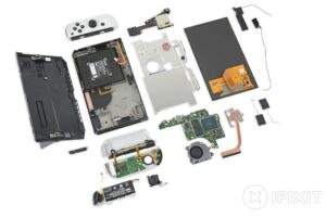 Nintendo Switch OLED teardown iFixit