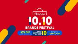 Shopee 10.10 Brands Festival sale event deals