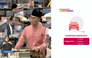 Bajet 2022 EV EVs tax exemption Malaysia