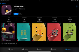 Netflix Games ipad teeter up
