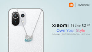 Xiaomi 11 Lite 5G NE Swarovski Swan pendant limited edition gift set Malaysia