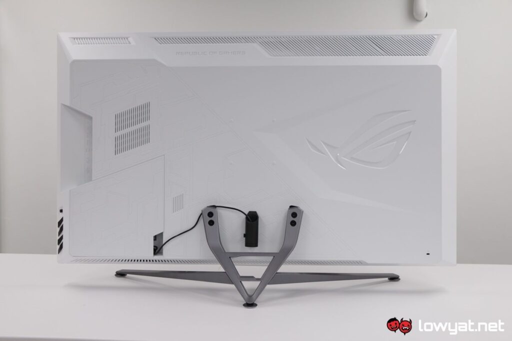 ASUS ROG Swift XG43UQ back