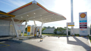 Shell Porsche High-Performance Charging Tangkak Johor HPC EV station