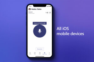 microsoft teams walkie talkie