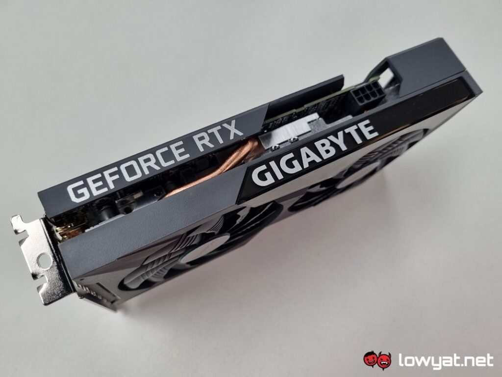 NVIDIA GeForce RTX 3050 Gigabyte Eagle spine