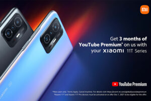 xiaomi 11t youtube premium