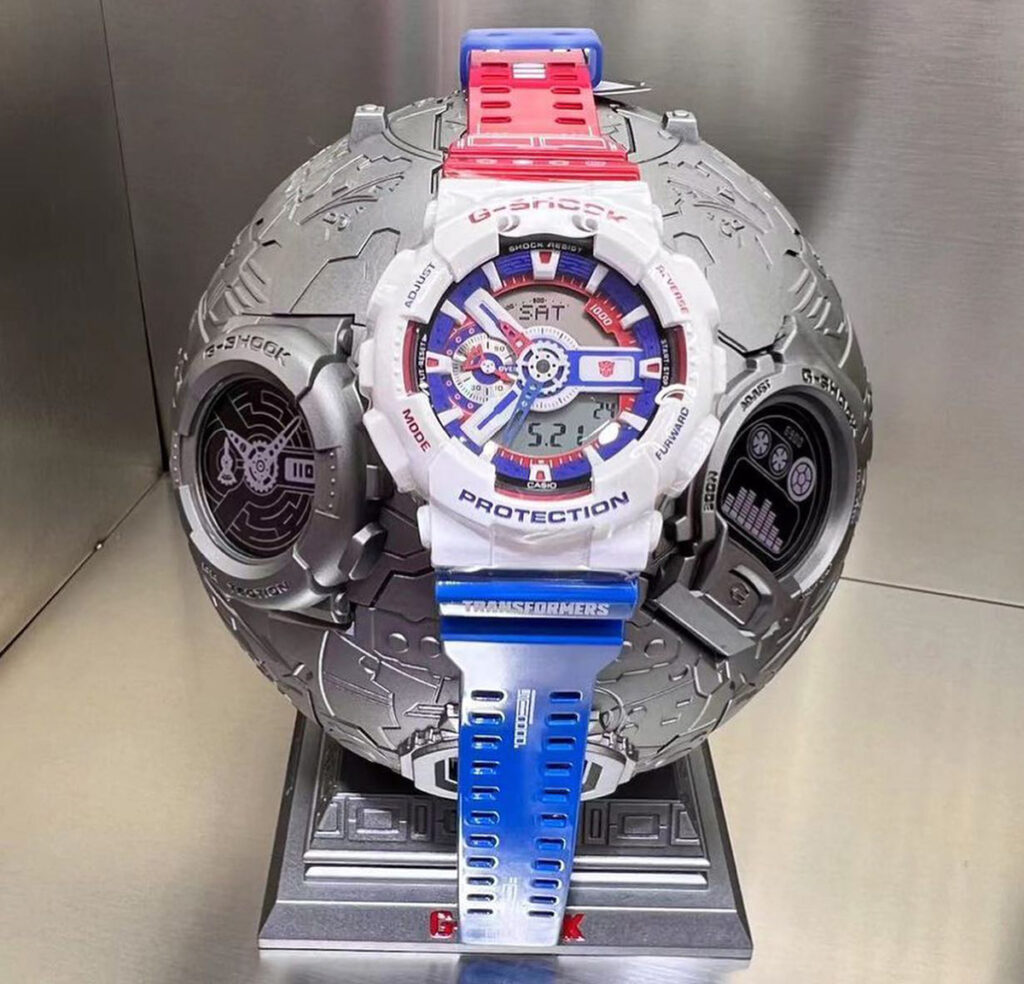 Casio G Shock Transformers Collaboration China 2