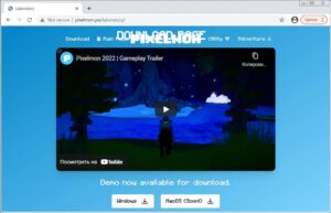 Fake Pixelmon site