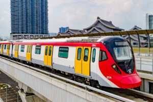 rapid kl mrt train merdeka