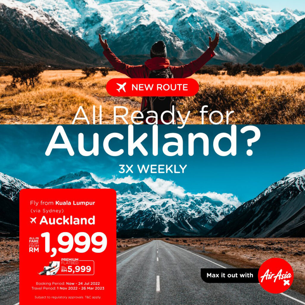 AirAsia X To Add Flights To Perth Melbourne And Auckland Starting In November 3