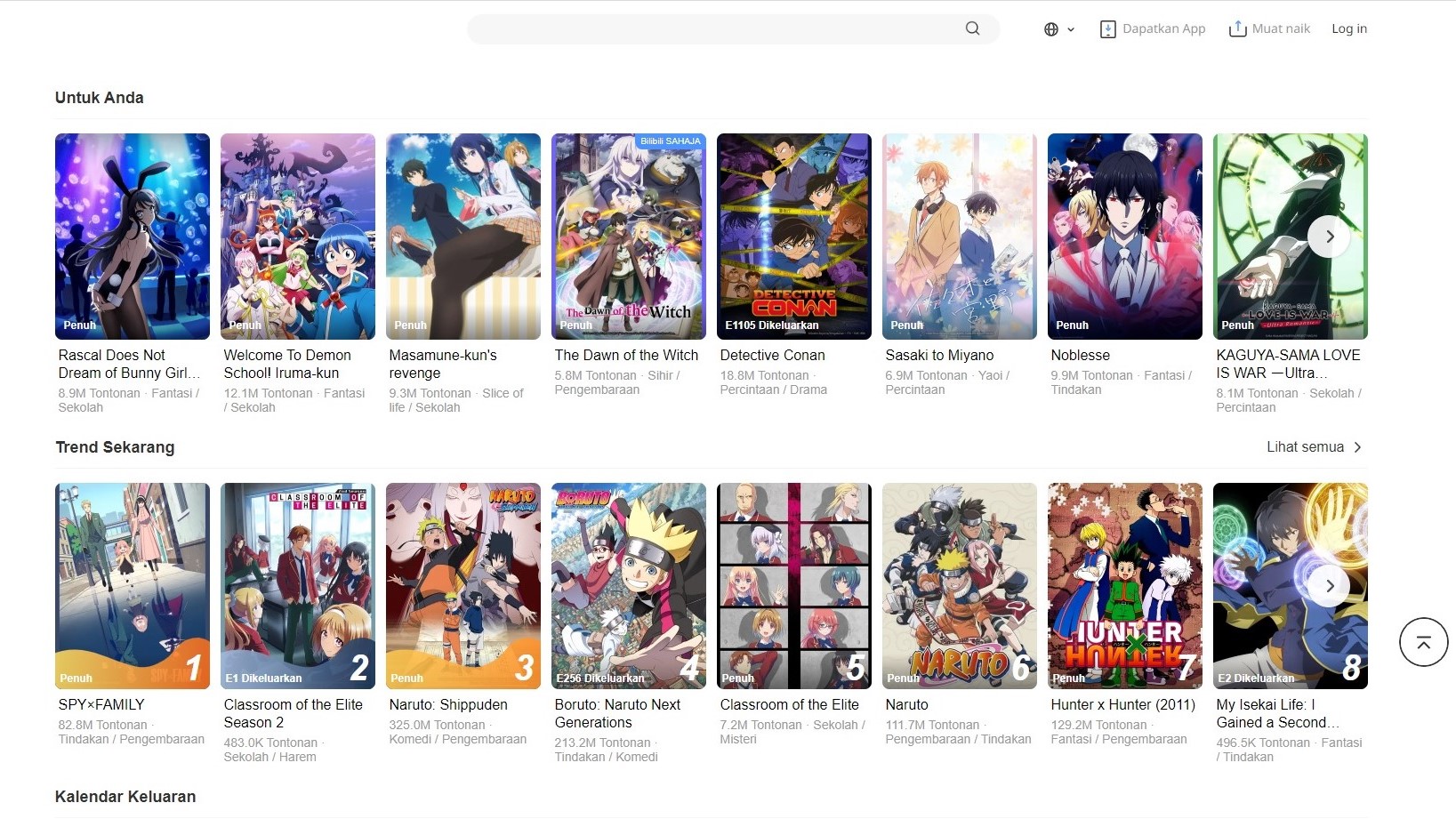 Tải Bilibili - Ứng dụng xem video Anime HD