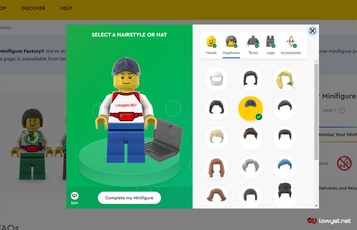 LEGO Lets You Create Your Own Custom Minifigure Via Its New Online Tool 