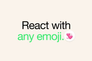 whatsapp emoji reactions