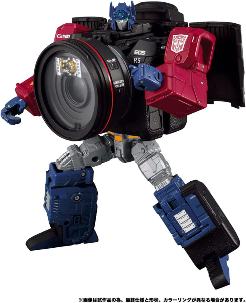 Canon x Transformers Optimus Prime Crossover 01