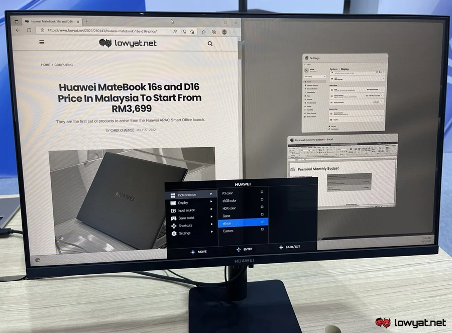 2022 NEW HUAWEI MateView SE Monitor 23.8 IPS Full Screen 75Hz Gaming  Monitor