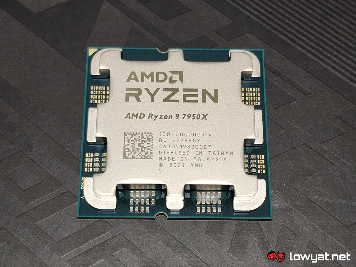 Ryzen CPUs, the 7950X also houses a new 6nm I/O Die that plays host to a......