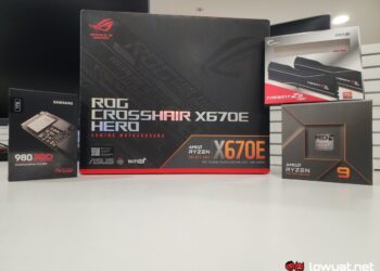 AMD Ryzen 9 7950X testbench components 1