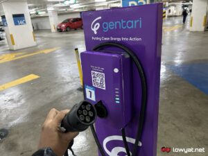 Gentari EV Charger Suria KLCC jomcharge chargev ev