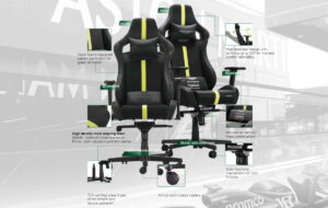 Tesoro Aston Martin F1 Team Gaming Chair Malaysia