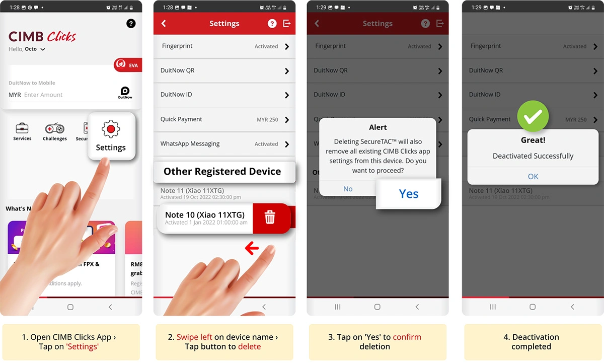 CIMB Clicks Authentication Limited To A Single Device Starting Next Month - 92