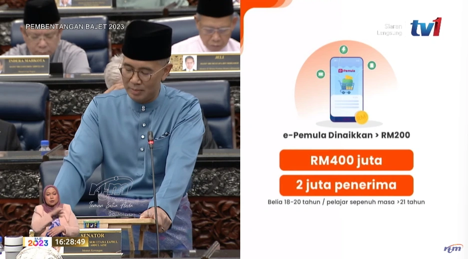 Belanjawan 2023  Youth To Receive Free E Wallet Credit Once Again - 50