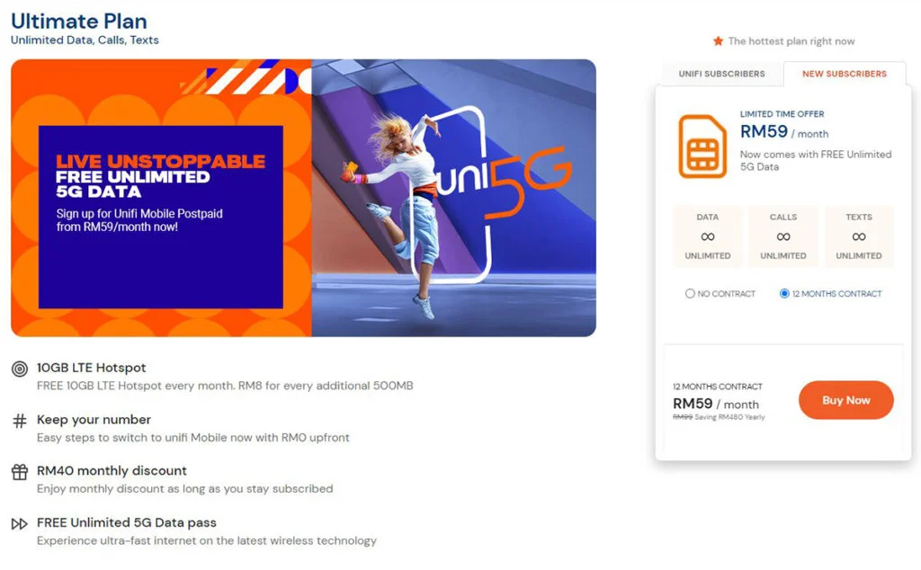 Unifi Mobile Ultimate Plan Will No Longer Provide 5G This March - 76