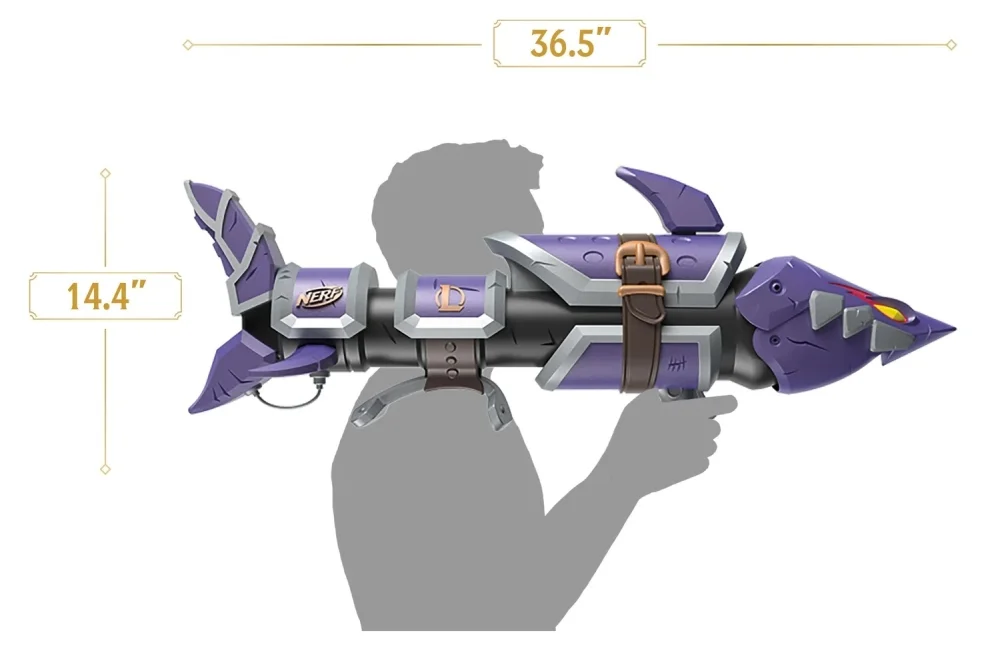 There Is Now A Nerf Version Of Jinx s Gun Fishbones - 57