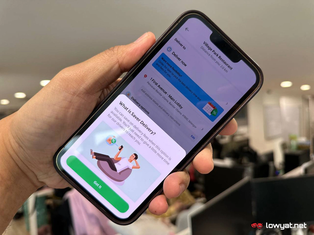 GrabFood Saver Delivery Option Goes Live - 86