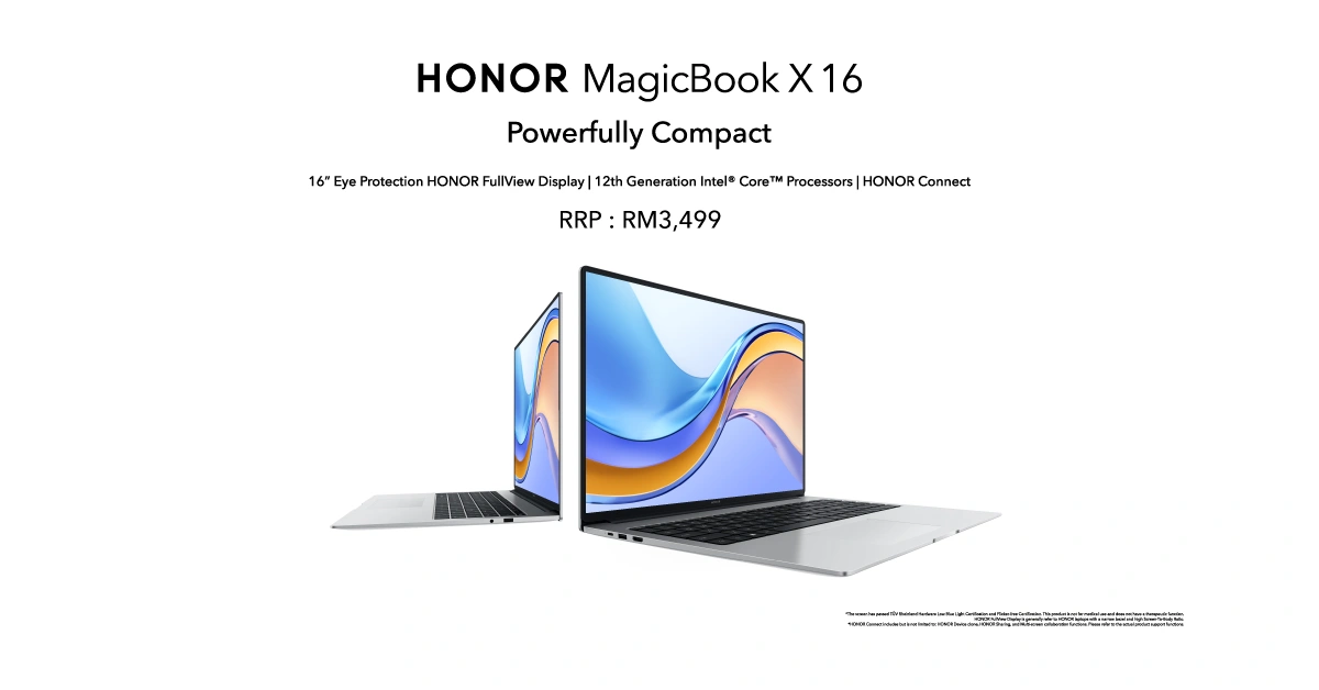 HONOR MagicBook X 16 Arriving In Malaysia On 18 November  Retails For RM 3 499 - 27