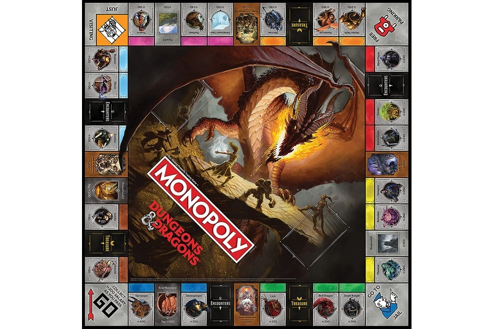 Monopoly Gets A Dungeons   Dragons Set - 9